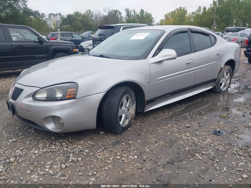 PONTIAC GRAND PRIX 2007 VIN 2G2WP552571190037