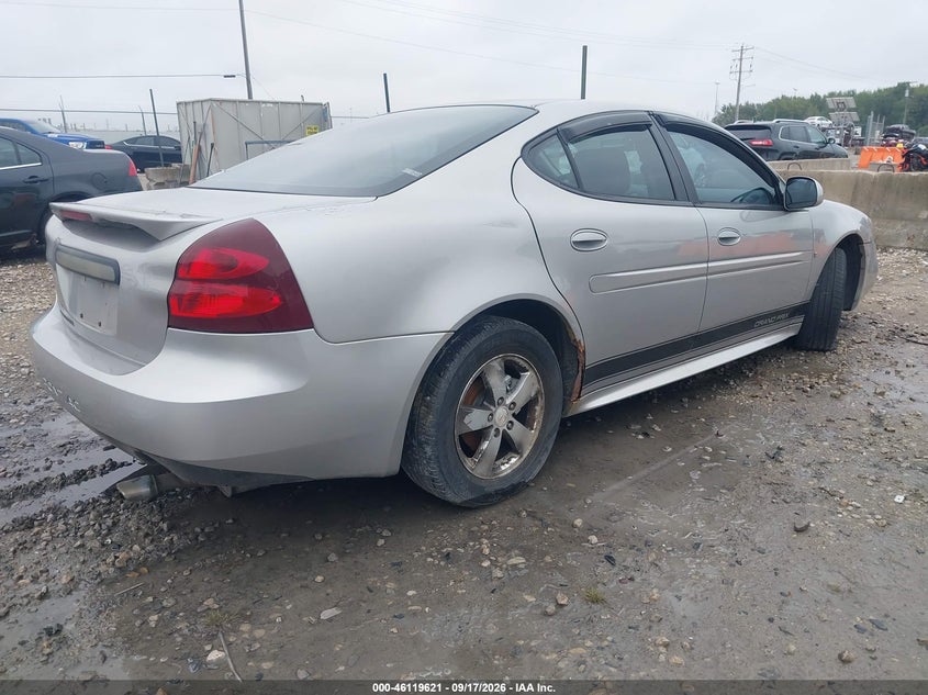PONTIAC GRAND PRIX 2007 VIN 2G2WP552571190037