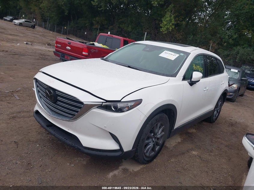 Vin: jm3tcbcyxm0534234, lot: 46619365, mazda cx-9 touring 20212
