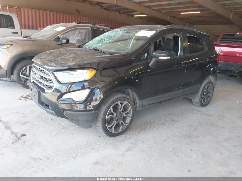 Vin: maj6p1ul2jc221203, lot: 46619374, ford ecosport se 20182