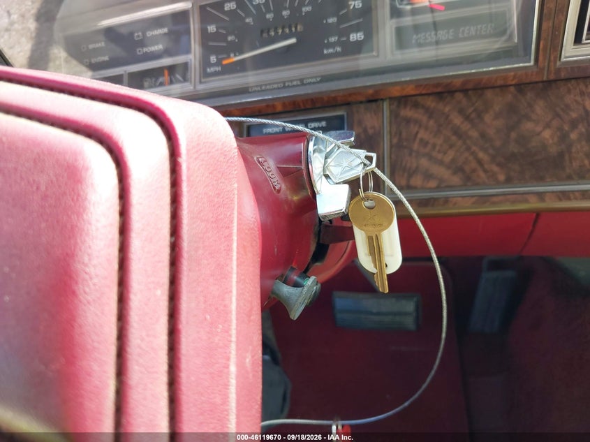 CHRYSLER LEBARON 1984 VIN 1C3BC55G2EG260101