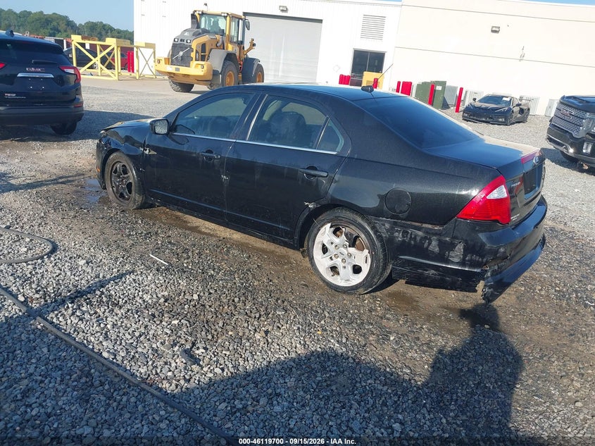 Vin: 3fahp0ha2br125649, lot: 46619420, ford fusion se 20113