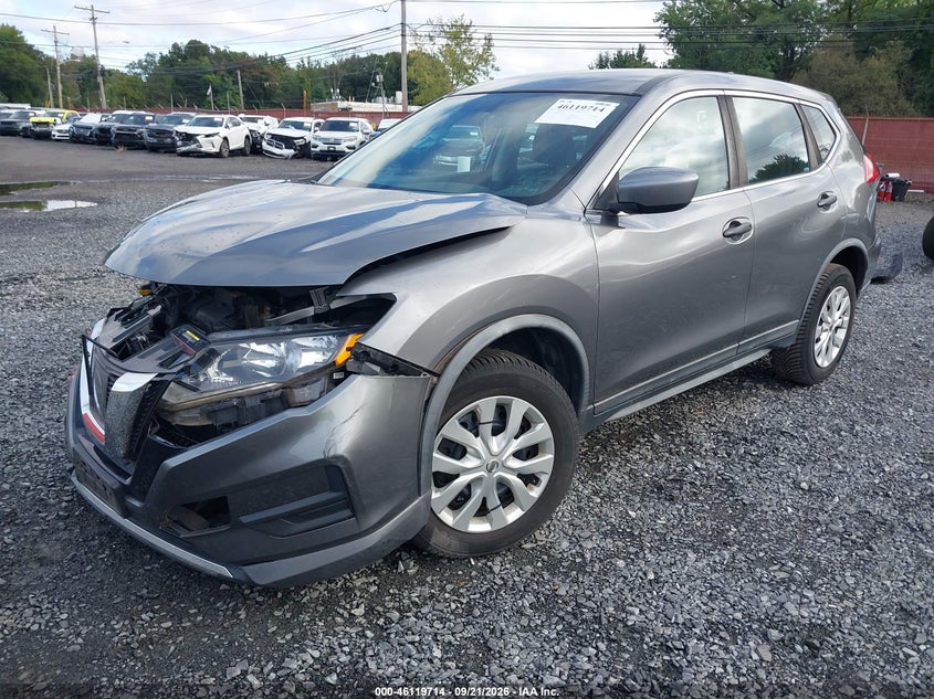 Vin: knmat2mv1hp594193, lot: 46619434, nissan rogue s 20172