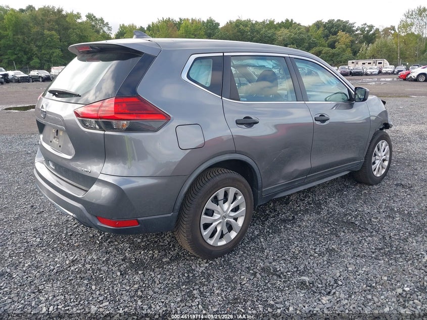 Vin: knmat2mv1hp594193, lot: 46619434, nissan rogue s 20174