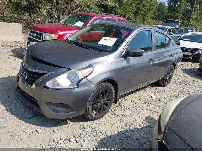 Vin: 3n1cn7ap2kl820348, lot: 46619437, nissan versa 1.6 s+ 20192