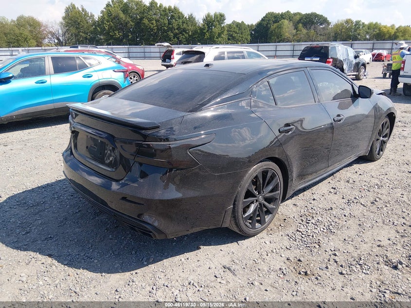 Vin: 1n4aa6ev9nc507581, lot: 46619450, nissan maxima sr xtronic cvt 20224