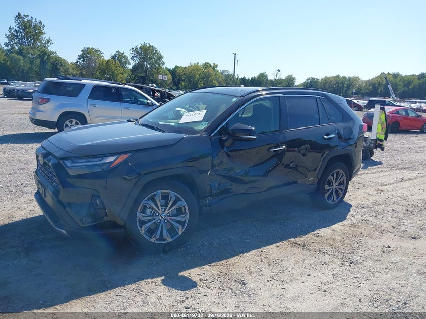 Vin: jtmd6rfv0sj090562, lot: 46619452, toyota rav4 hybrid limited 20252