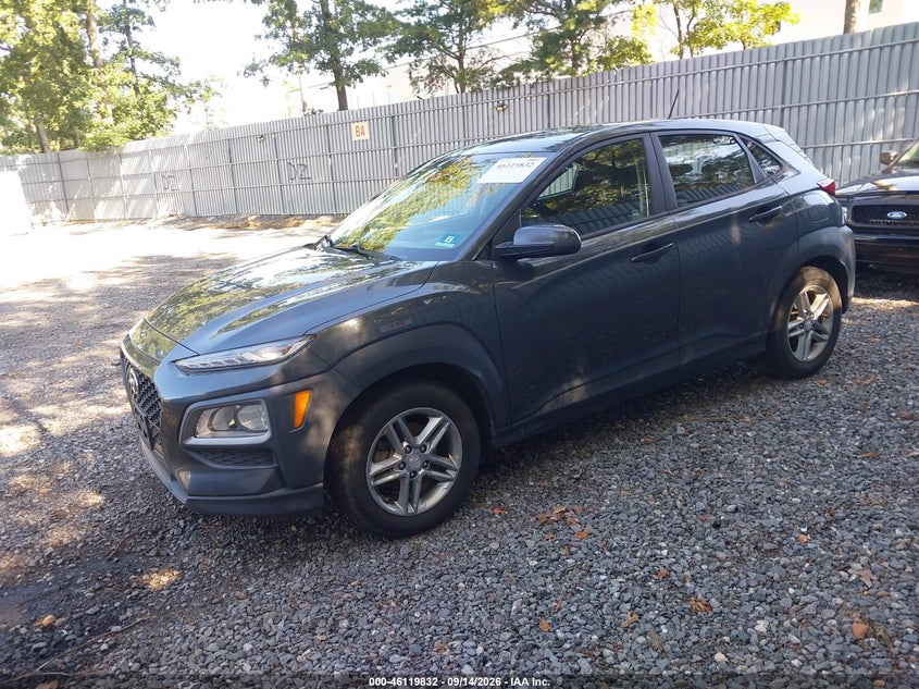 Vin: km8k12aa9lu583766, lot: 46619552, hyundai kona se 20202