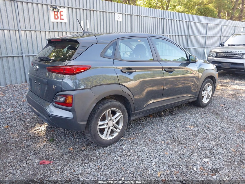 Vin: km8k12aa9lu583766, lot: 46619552, hyundai kona se 20204