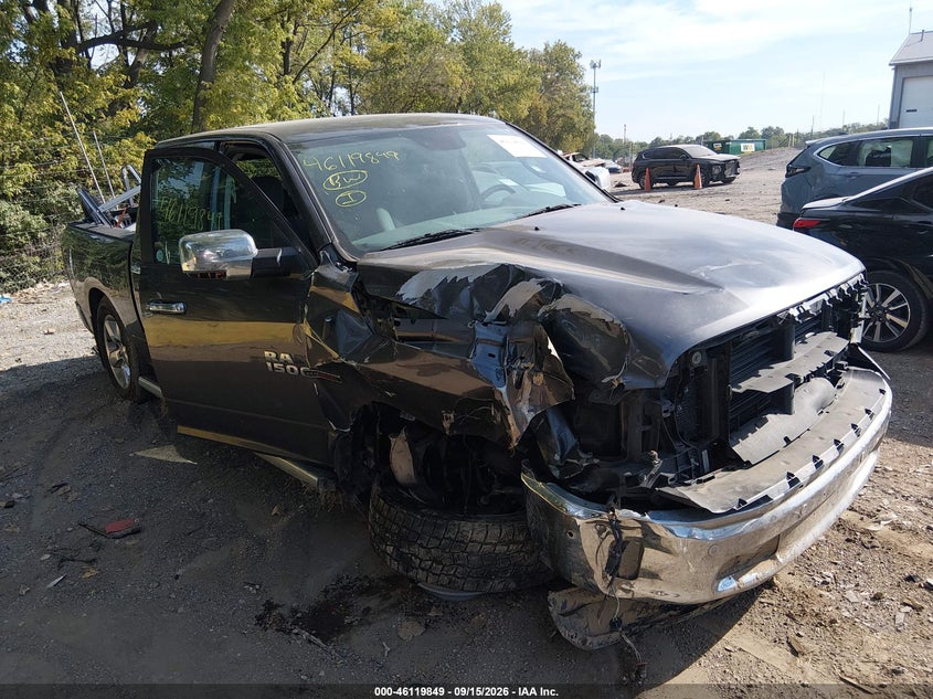 Vin: 1c6rr6lm5js355905, lot: 46619568, ram 1500 big horn  4x2 5'7 box 2018 img_1