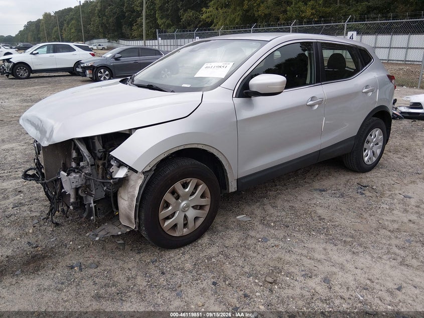 Vin: jn1bj1cv3lw548243, lot: 46619571, nissan rogue sport s fwd xtronic cvt 20202