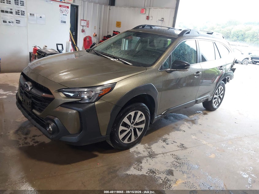 Vin: 4s4btafc3s3187108, lot: 46619585, subaru outback premium 20252