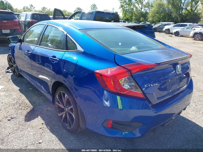 Vin: 2hgfc2f83mh518617, lot: 46619588, honda civic sport 20213
