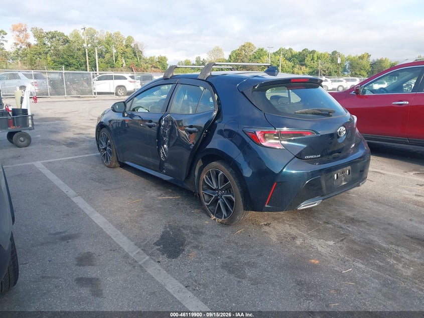 Vin: jtna4mbe3m3118052, lot: 46619620, toyota corolla xse 20213