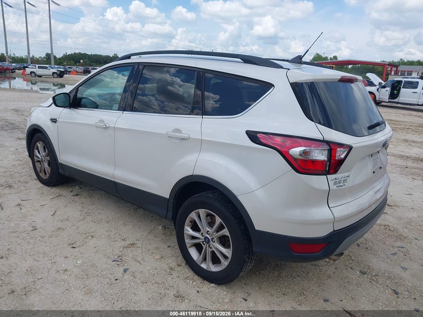 Vin: 1fmcu0hd2juc73651, lot: 46619638, ford escape sel 20183