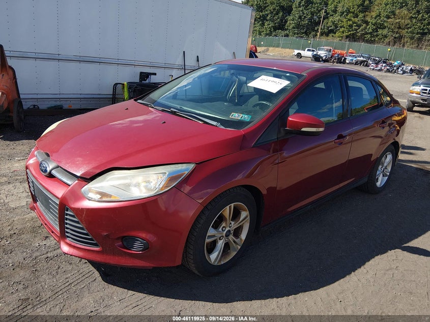 Vin: 1fadp3f29el324681, lot: 46619645, ford focus se 20142