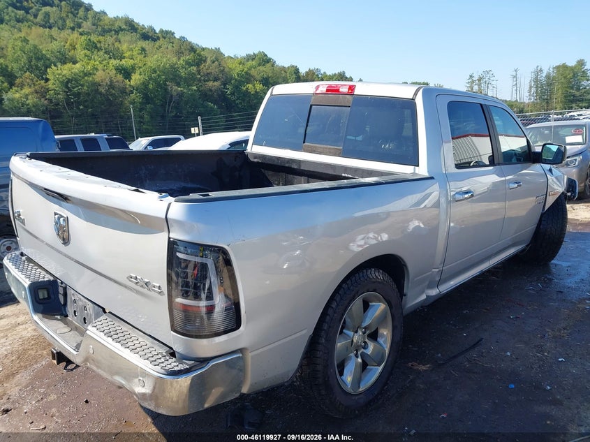 Vin: 3c6rr7lt6hg665690, lot: 46619647, ram 1500 big horn  4x4 5'7 box 20174