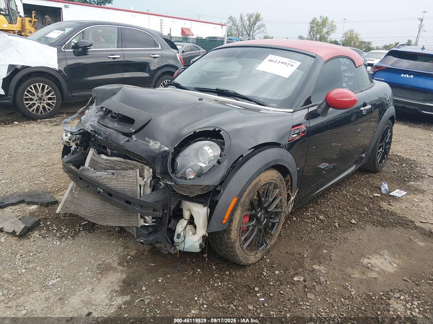 Vin: wmwsx5c52ct141337, lot: 46619649, mini john cooper works 20122