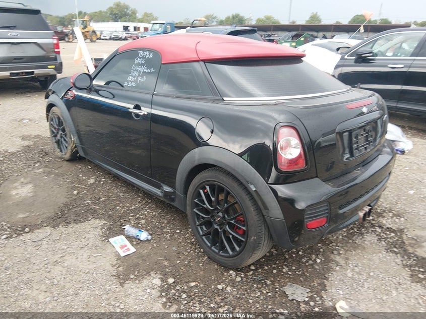 Vin: wmwsx5c52ct141337, lot: 46619649, mini john cooper works 20123