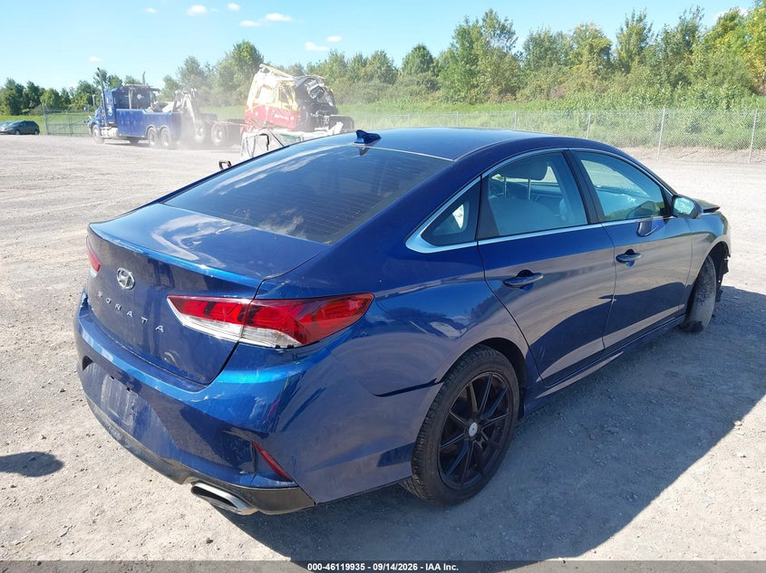 Vin: 5npe24af1kh742665, lot: 46619654, hyundai sonata se 20194
