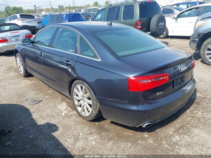 Vin: waugfafc7dn130836, lot: 46619663, audi a6 2.0t premium 20133