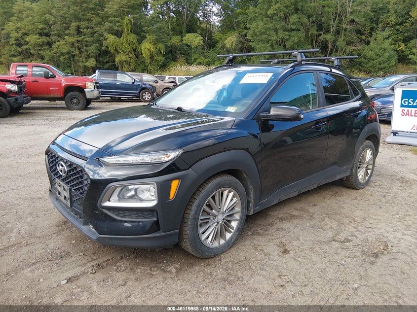 Vin: km8k2caa1ju083312, lot: 46619708, hyundai kona sel 20182
