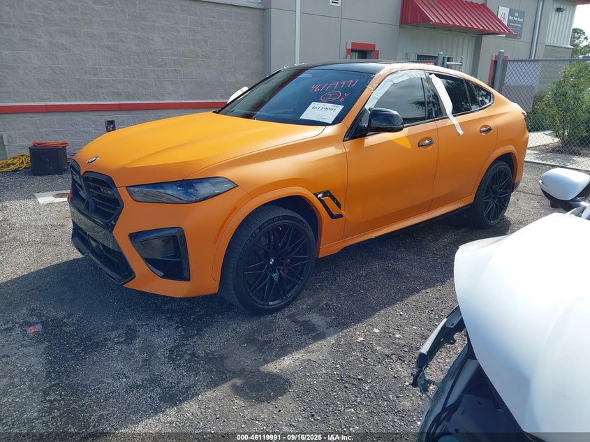 Vin: 5ym23et03t9210270, lot: 46619711, bmw x6 m competition 20262