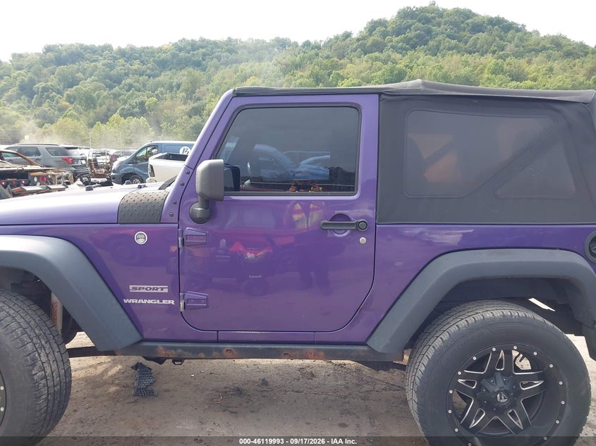 2017 JEEP WRANGLER SPORT 4X4 · Фото 14