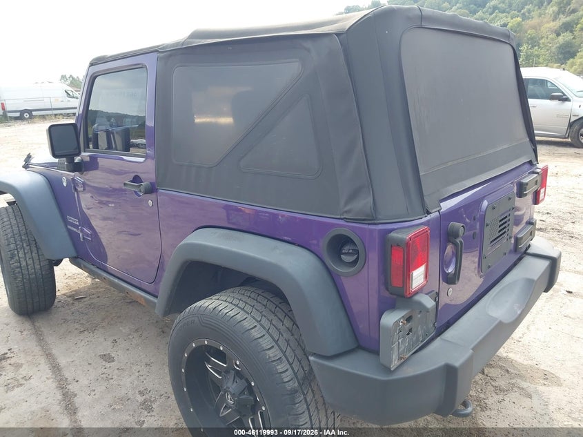 2017 JEEP WRANGLER SPORT 4X4 · Фото 3