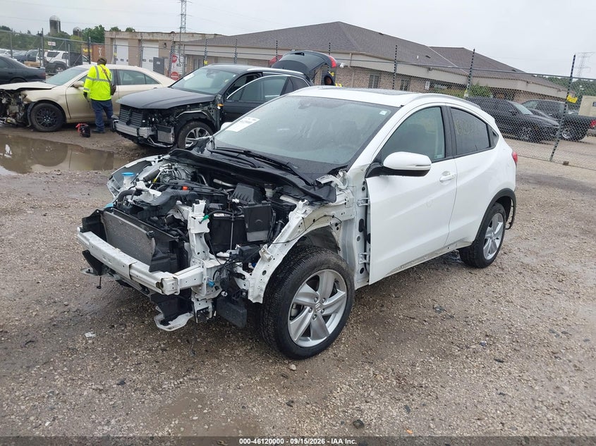 2019 Honda Hr-V Ex, Front & Rear, IAAI, VIN 3CZRU6H53KM730347 — photo 2