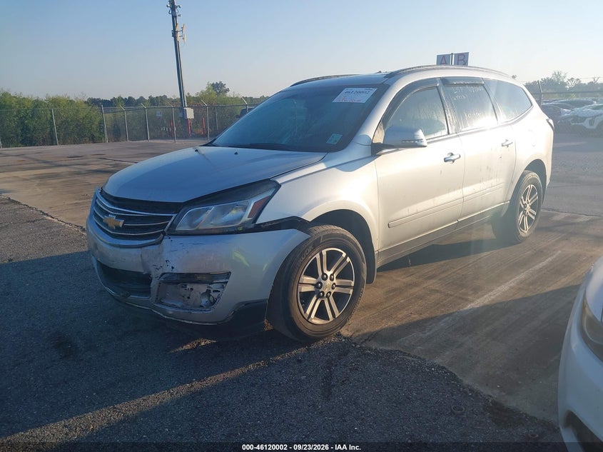 Vin: 1gnkrhkd7gj324443, lot: 46619722, chevrolet traverse 2lt 20162