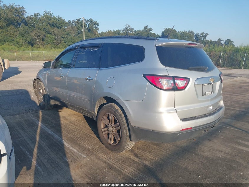 Vin: 1gnkrhkd7gj324443, lot: 46619722, chevrolet traverse 2lt 20163