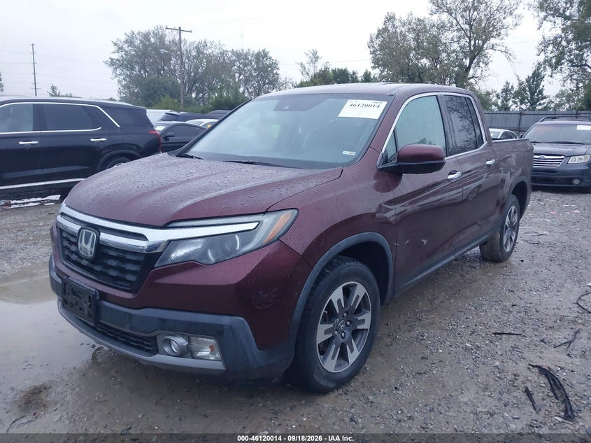 Vin: 5fpyk3f74kb032626, lot: 46619733, honda ridgeline rtl-e 20192