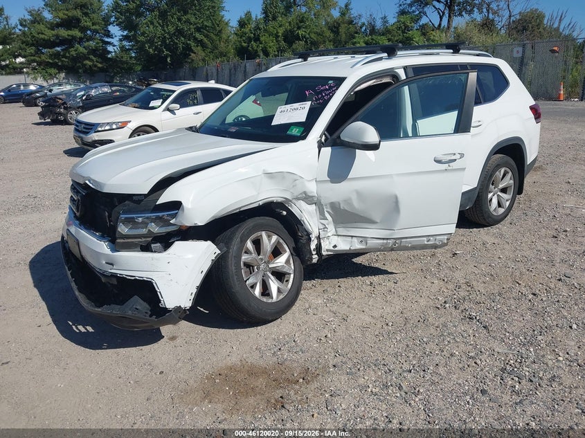 Vin: 1v2gr2caxjc545139, lot: 46619740, volkswagen atlas 3.6l v6 s 20182