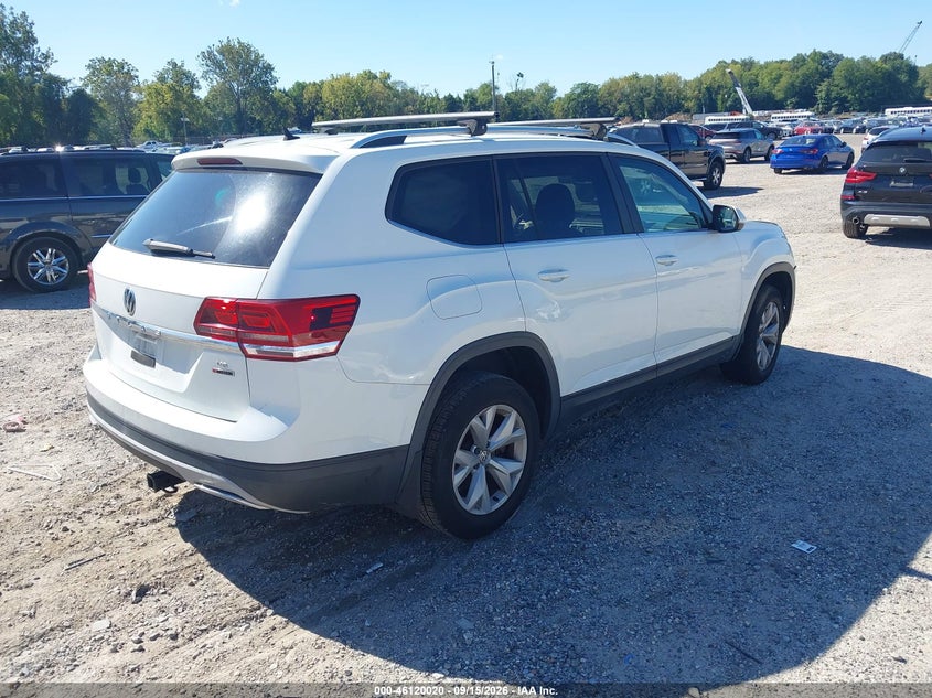 Vin: 1v2gr2caxjc545139, lot: 46619740, volkswagen atlas 3.6l v6 s 20184