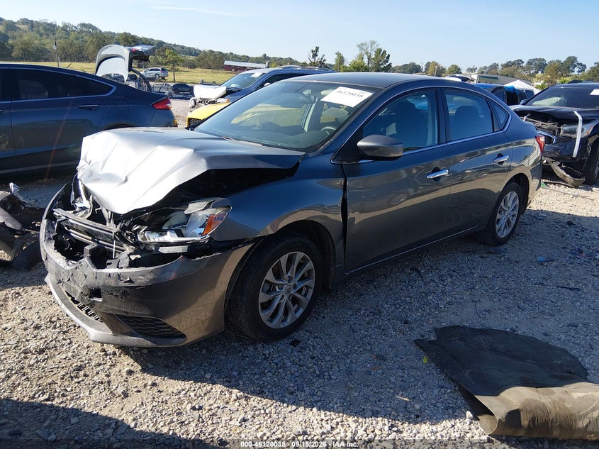 2017 Nissan Sentra S, Front End, IAAI, VIN 3N1AB7APXHY214694 — photo 2