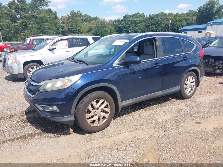 Vin: 2hkrm3h73fh506755, lot: 46619768, honda cr-v ex-l 20152