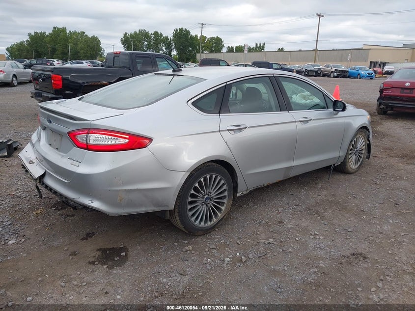 Vin: 3fa6p0k91gr360900, lot: 46619774, ford fusion titanium 20164