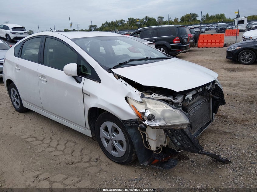 2012 TOYOTA PRIUS auction photo 1