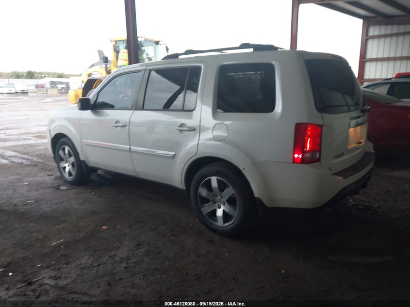 Vin: 5fnyf3h91cb033164, lot: 46619800, honda pilot touring 20123