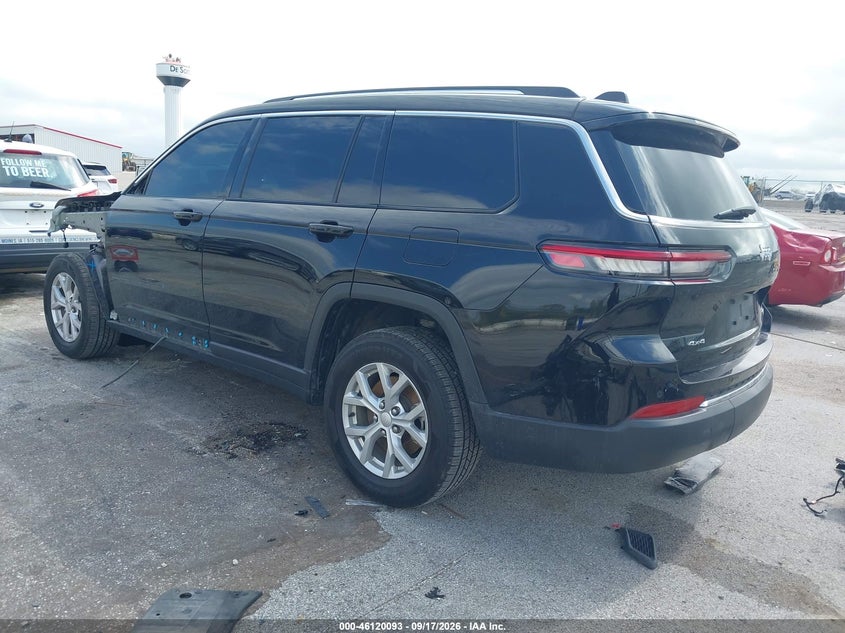 Vin: 1c4rjkbgxp8830040, lot: 46619813, jeep grand cherokee l limited 4x4 20233