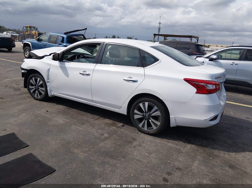Vin: 3n1ab7ap3ky302297, lot: 46619864, nissan sentra sv 20193