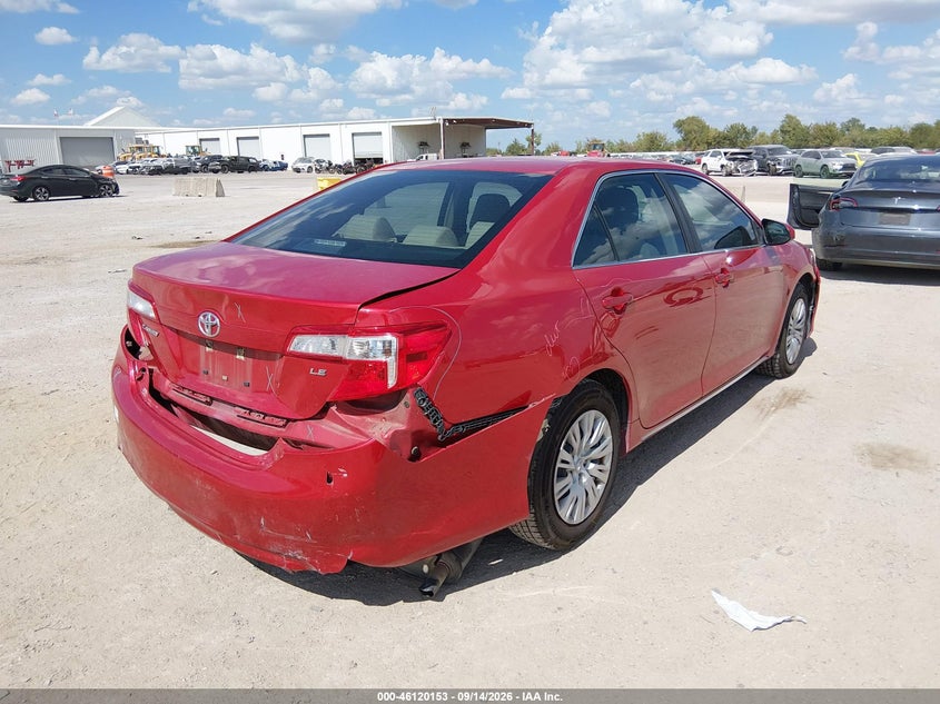 Vin: 4t4bf1fk3dr280079, lot: 46619873, toyota camry le 20134