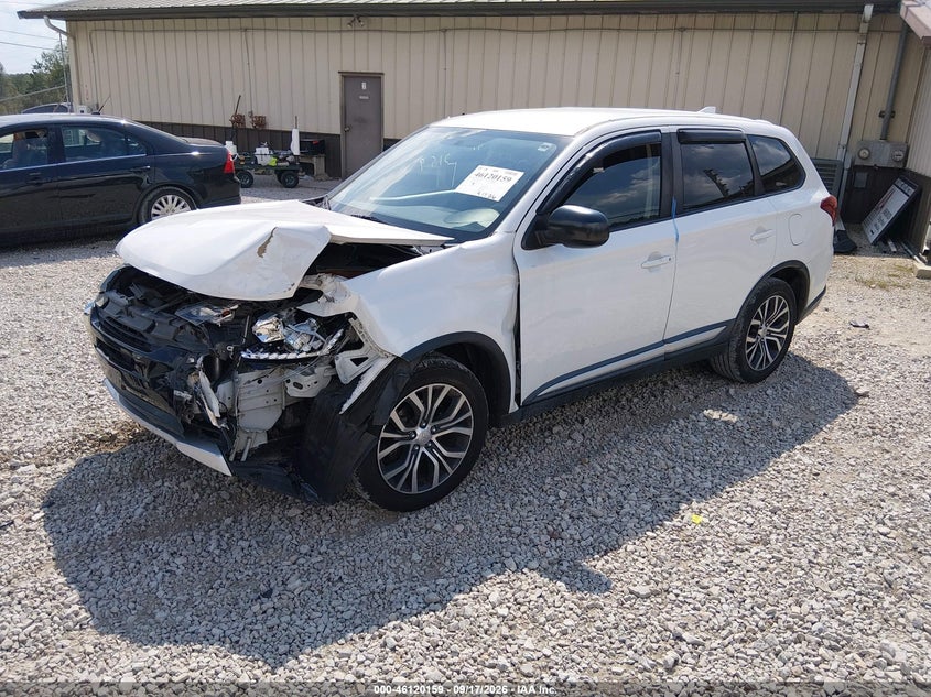 Vin: ja4ad2a38hz025601, lot: 46619879, mitsubishi outlander es 20172