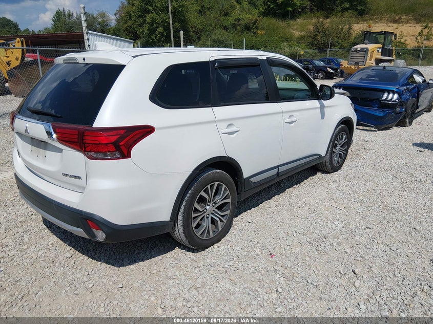 Vin: ja4ad2a38hz025601, lot: 46619879, mitsubishi outlander es 20174