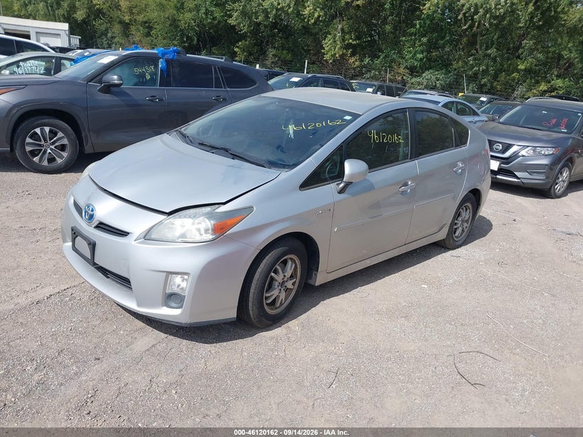 Vin: jtdkn3du9b5345915, lot: 46619882, toyota prius two 20112