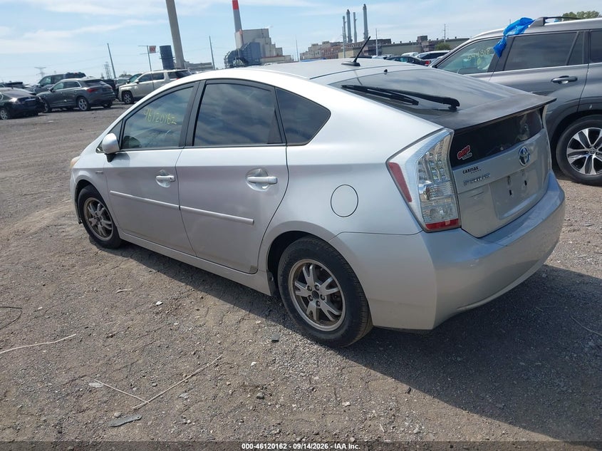 Vin: jtdkn3du9b5345915, lot: 46619882, toyota prius two 20113