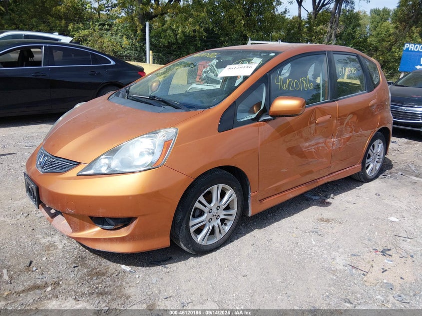 Vin: jhmge8h48as013590, lot: 46619906, honda fit sport 20102