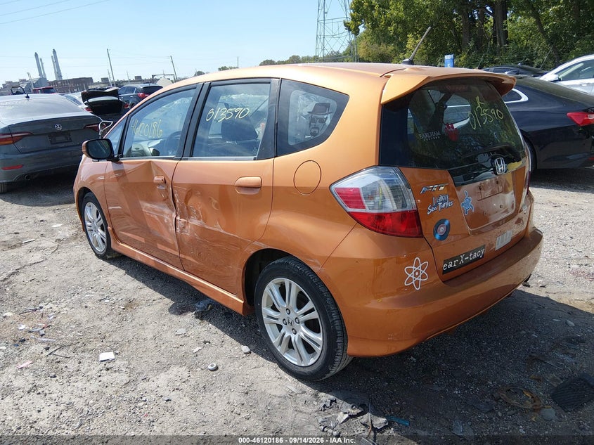 Vin: jhmge8h48as013590, lot: 46619906, honda fit sport 20103