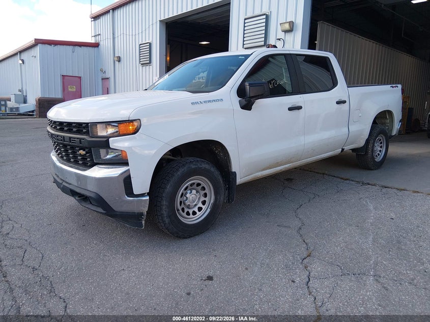 Vin: 3gcuyaef3mg271827, lot: 46619922, chevrolet silverado 1500 4wd  standard bed wt 20212